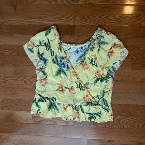 Wilfred Yellow Floral Blouse